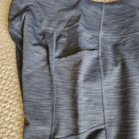 Mondetta Performance + Luxury long brushed fleece leggings warm small blue - Picture 5 of 8